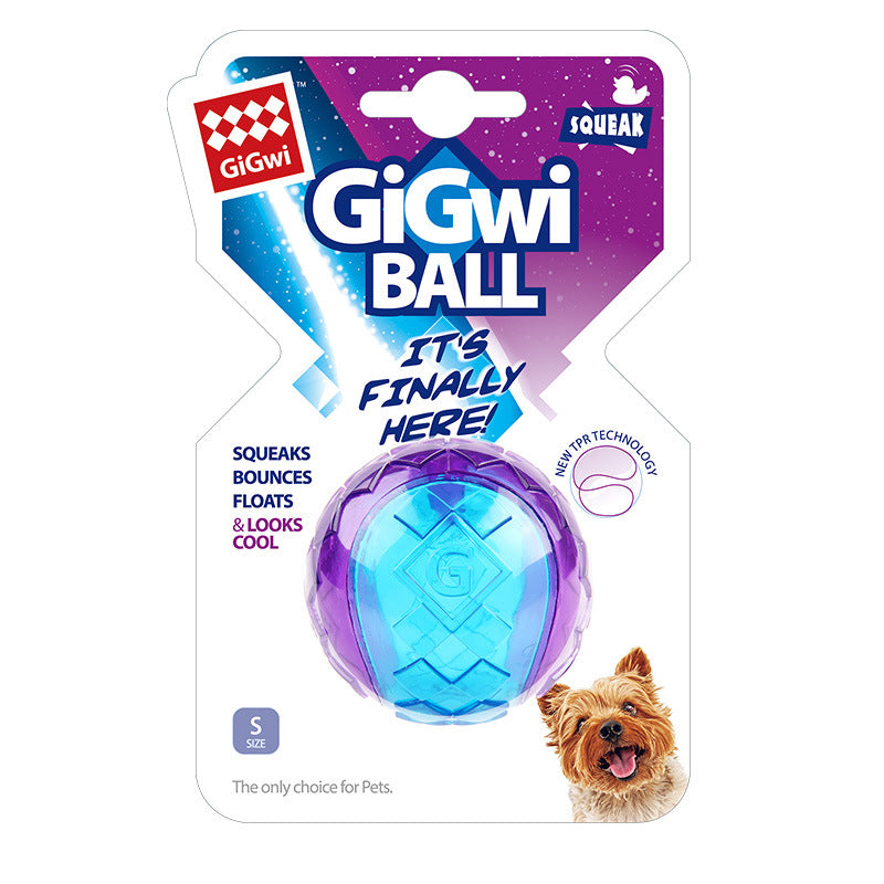 GiGwi is expensive for pet toys G-ball sound ball dog toy interactive dog training Frisbee explosion ball wholesale